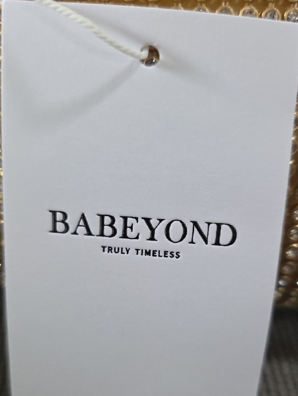 Babeyond Gold Crystal-Embellished Evening Bag, NWT, Prom Or Wedding - Picture 13 of 14